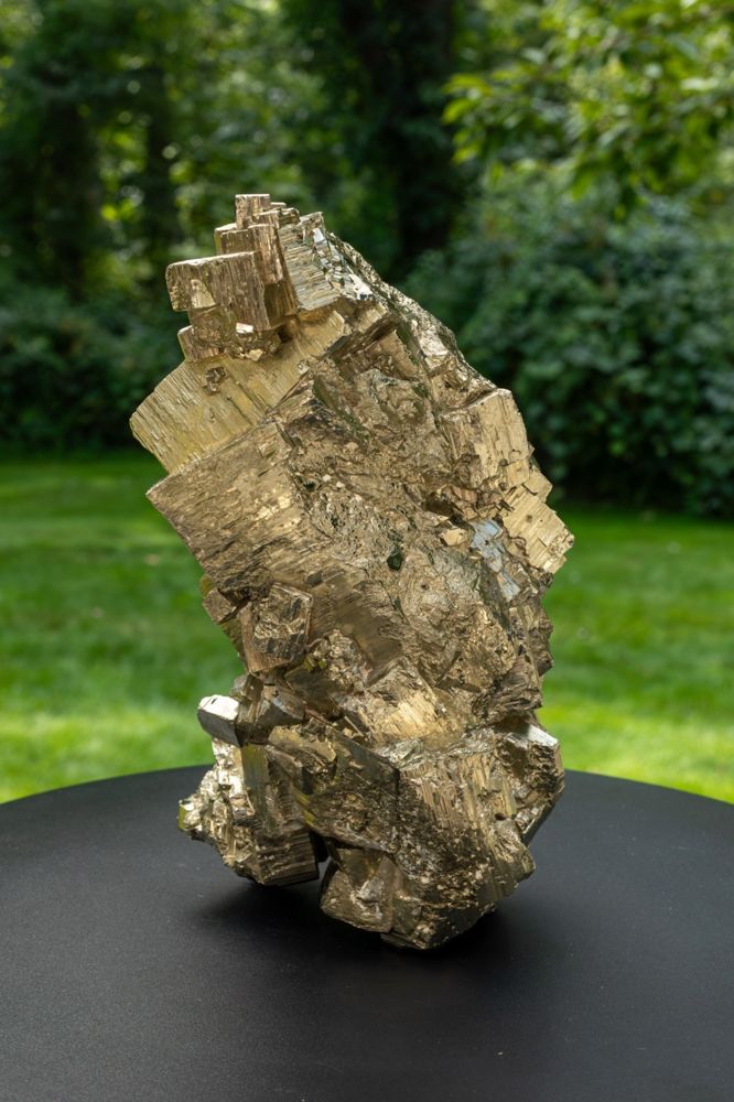 Large pyrite cube cluster, 18 pounds
